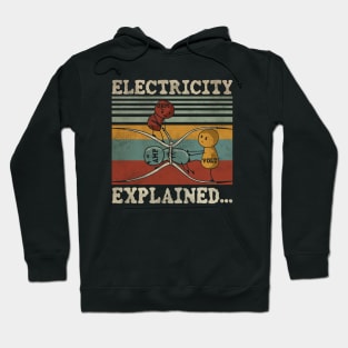 VINTAGE ELECTRICITY EXPLAINED Hoodie